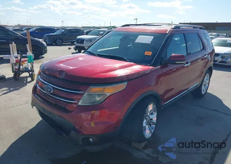 2013 Ford Explorer Limited z USA, uszkodzony, nr VIN 1FM5K7F9XDGA66840